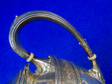 US WW2 Vintage Sterling Silver USS Dearborn Navy Naval Decor Large Tea Pot
