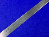 Antique German Germany 19 Century WW1 Model 1871 Engraved Dress Dagger Sword