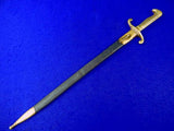 Antique German Germany 19 Century WW1 Model 1871 Engraved Dress Dagger Sword