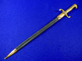 Antique German Germany 19 Century WW1 Model 1871 Engraved Dress Dagger Sword