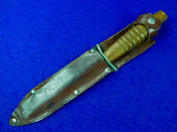 RARE British English Canada Canadian WW2 FAIRBAIRN SYKES Fighting Knife Sheath