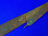 Antique US WW1 Rock Island Arsenal RIA 1914 Dated  Leather Sling Strap