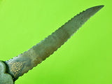 Antique 19 Century Middle East Islamic Jade Stone Horse Head Fighting Knife