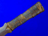Antique Old Africa African 19 Century Spear Point Short Sword Knife