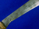 Antique Old Indonesia Indonesian Short Sword Knife w/ Scabbard