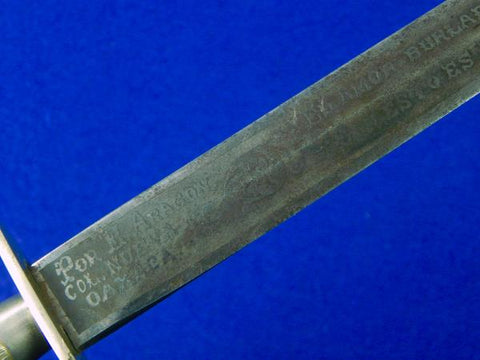 Mexican Saw Back Engraved Knuckle Fighting Knife – ANTIQUE & MILITARY FROM  BLACKSWAN