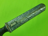 Antique Old Tibetan Tibet Bhutan Phurbu Dagger Knife w/ Scabbard