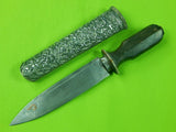 Antique Old Tibetan Tibet Bhutan Phurbu Dagger Knife w/ Scabbard 