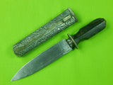 Antique Old Tibetan Tibet Bhutan Phurbu Dagger Knife w/ Scabbard