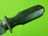 Antique Old Tibetan Tibet Bhutan Phurbu Dagger Knife w/ Scabbard