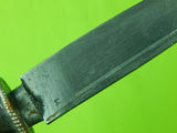 Antique Old Tibetan Tibet Bhutan Phurbu Dagger Knife w/ Scabbard