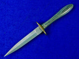 Old Custom Made Handmade Stiletto Silver Fighting Knife