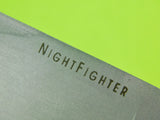 EK Commando Bark River Night Fighter Xpedition Combat Fighting Knife w/ Sheath