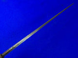 Antique French France WW1 Bayonet Knife Dagger Short Sword w/ Scabbard