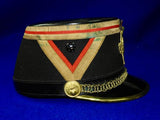 French France Antique Old WW1 Military Army Officer's Kepi Hat