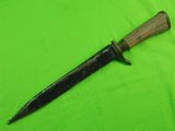 German Germany WW2 Fighting Hunting Stag Sword Blade Knife & Scabbard