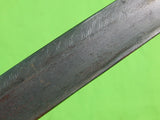 German Germany WW2 Fighting Hunting Stag Sword Blade Knife & Scabbard