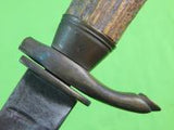 German Germany WW2 Fighting Hunting Stag Sword Blade Knife & Scabbard