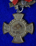 German Germany Antique Old Pre WW1 Cross Order Medal Badge Award