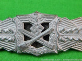 German WW2 H&CL Silver Grade Close Combat Badge