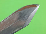 RARE Vintage US Colonial (?) Huge Folding Pocket 2 Blade Knife Saw