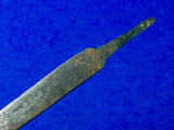 RARE Antique Old Indonesia Indonesian Silver Handle Fighting Knife