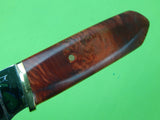 Custom Hand Made Large GRANT Fighting Hunting Knife & Sheath