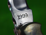 US 1999 Custom Hand Made MIKE WILSON Large Folding Pocket Hunting Knife
