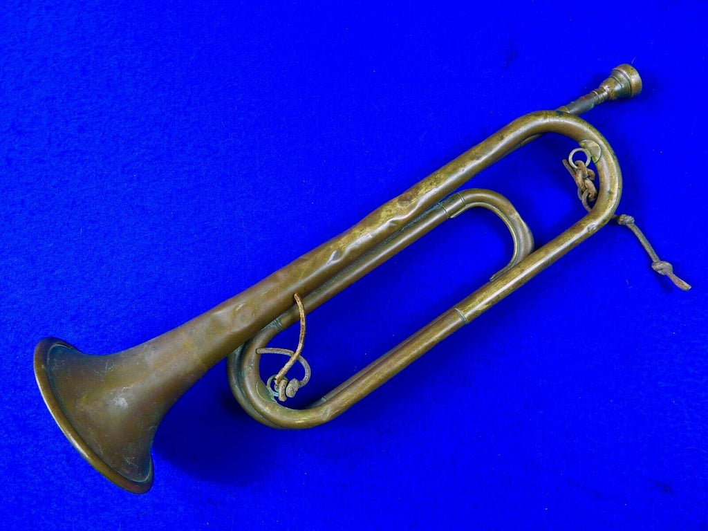 WW1/WW2 Era US Regulation Brass Bugle