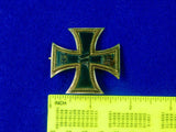 German Germany Antique WW1 Iron Cross 1 Class Medal Order Badge Pin Award