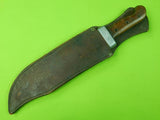 RARE Australian Australia WW2 Large Bowie Fighting Knife & Sheath