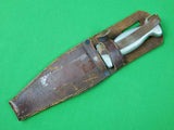 RARE Australian Australia WW2 WWII Stiletto Fighting Knife w/ Sheath