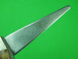 RARE Australian Australia WW2 WWII Stiletto Fighting Knife w/ Sheath