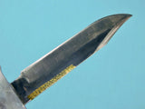 RARE Vintage US Custom Handmade R.H. Rudy RUANA Model 29A M Marked Stag Knife
