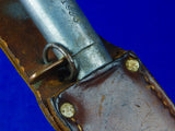 US 1933 Custom Hand Made Fighting Knife w/ Sheath