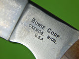 US 2002 Custom BOWIE Corp Okemos Mich. Hunting Knife