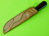 US Custom Made Handmade Lukus Hurt Hunting Knife w/ Sheath