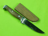 Vintage Custom Handmade Military Boot Fighting Knife & Scabbard