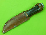Vintage German Germany Mibro Solingen Hunting Knife & Sheath