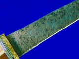 Vintage Antique Old Middle East Janbiya Jambia Dagger Knife Semi Precious Stones