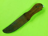 Vintage Old US Early West-Cut Hunting Knife w/ Sheath