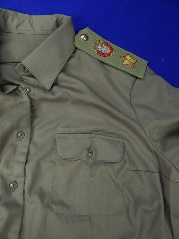 Vintage Soviet Russian Russia USSR Marshal Summer Shirt Tunic Jacket U ...