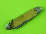 Vintage US Camillus Folding Pocket Multi Blade Knife Tool