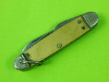 Vintage US Camillus Folding Pocket Multi Blade Knife Tool