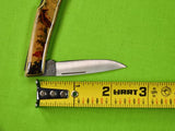 Vintage US Case XX Bass Scene 059L SS Folding Pocket Knife w/ Box