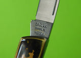 Vintage US Case XX Bass Scene 059L SS Folding Pocket Knife w/ Box