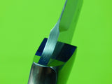 Custom Handmade CLAUDE MONTJOY Clinton South Carolina Double Edge Fighting Knife Knives