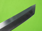 Vintage Early Cold Steel Ventura Calif Japan Made Tanto Fighting Knife w/ Sheath