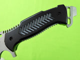 US Made 2005 UZI Cryo Edge Defender Tactical Fighting Knife w/ Sheath Box