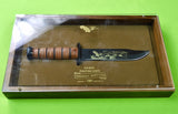 US 1991 Ka-Bar KABAR Persian Gulf Commemorative MK2 Fighting Knife w/ Sheath Box